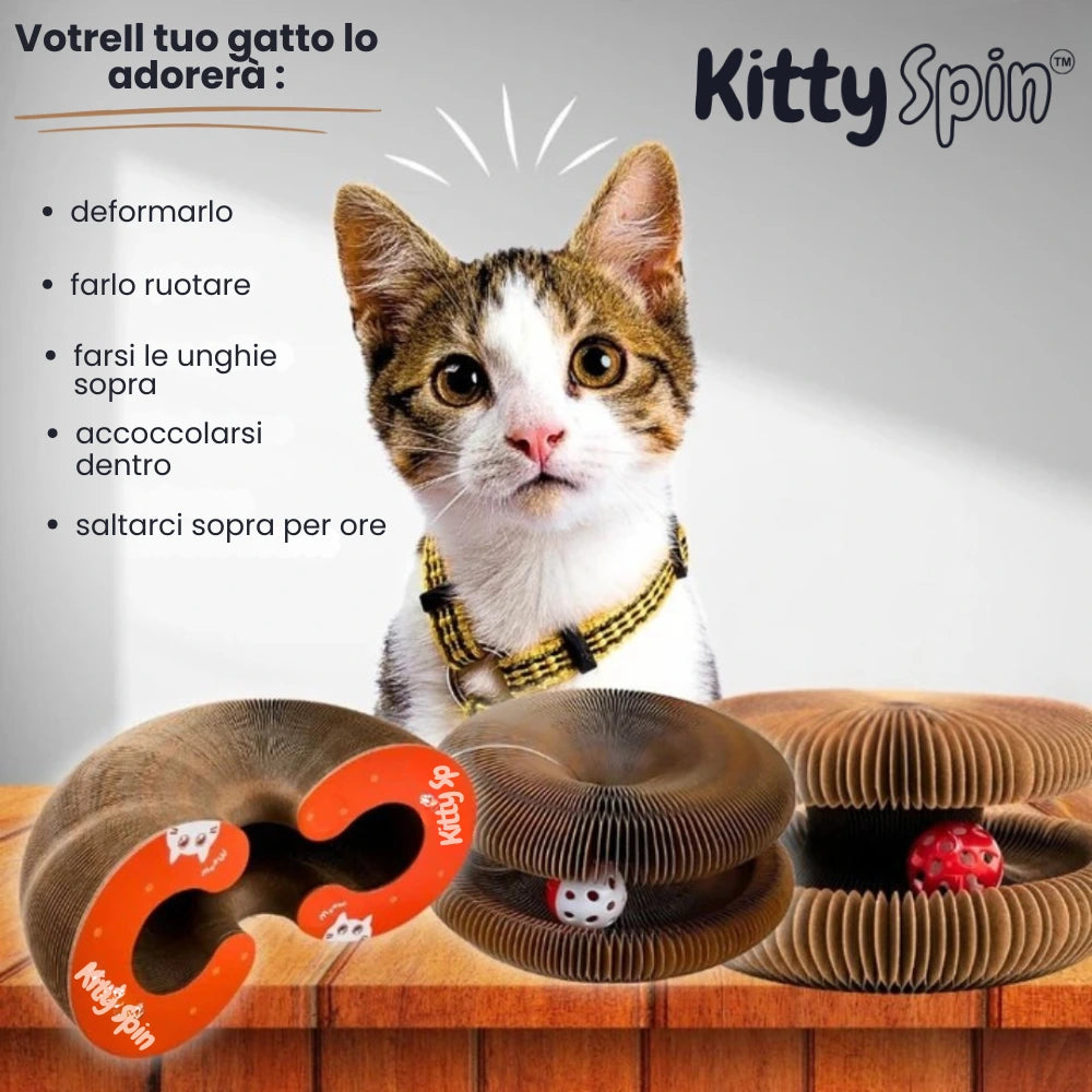 KittySpin™ | Tiragraffi interattivo per gatti