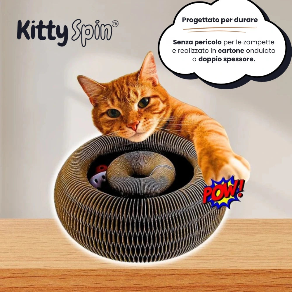 KittySpin™ | Tiragraffi interattivo per gatti